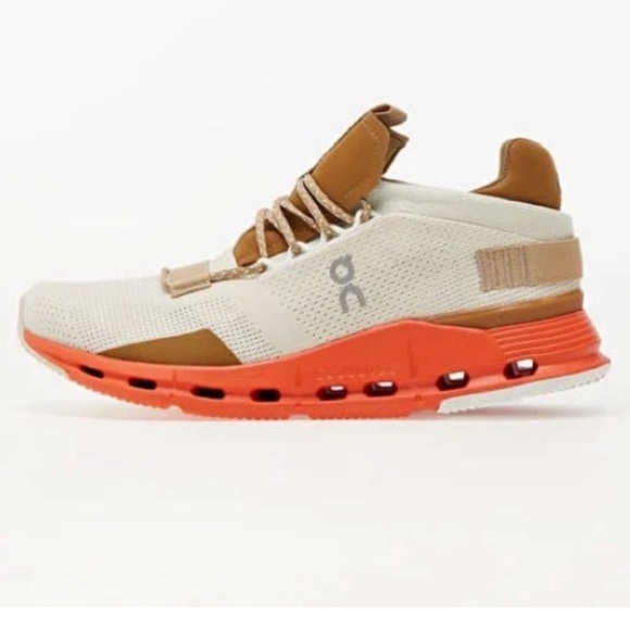 On Running Cloudnovq Pearl Flame size 7 - Picture 1 of 9